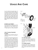 Preview for 4 page of Lee Valley Tools 1815-18 LV Owner'S Manual