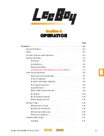 Предварительный просмотр 59 страницы LeeBoy 8510b Operation & Service Manual