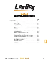 Предварительный просмотр 121 страницы LeeBoy 8510b Operation & Service Manual