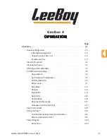 Предварительный просмотр 53 страницы LeeBoy 8510E Operation, Service And Parts Manual