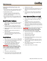 Preview for 114 page of LeeBoy 8510E Operation, Service And Parts Manual