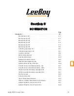 Preview for 145 page of LeeBoy 8510E Operation, Service And Parts Manual