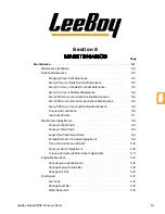 Предварительный просмотр 89 страницы LeeBoy 8515D Operation, Service & Parts Manual