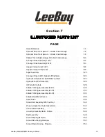 Предварительный просмотр 211 страницы LeeBoy 8515D Operation, Service & Parts Manual