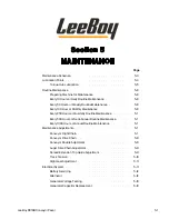 Предварительный просмотр 74 страницы LeeBoy 8616B Operation, Service And Parts Manual