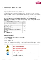 Preview for 9 page of LEEC Culture Safe Touch 190 Operating Manual