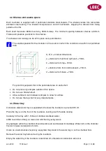 Preview for 11 page of LEEC Culture Safe Touch 190 Operating Manual