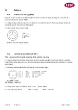 Preview for 32 page of LEEC Culture Safe Touch 190 Operating Manual