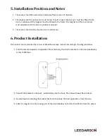 Preview for 4 page of Leedarson 7A-SS-AE-H0 Quick Start Manual