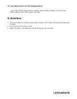 Preview for 6 page of Leedarson 7A-SS-VE-H0 Quick Start Manual