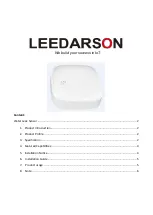 Предварительный просмотр 1 страницы Leedarson 8B-SS-ZF-H0 User Manual