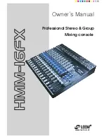 Leem HMM-16FX Owner'S Manual предпросмотр