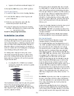 Preview for 5 page of Leer VM40 Installation, Operation And Service Manual