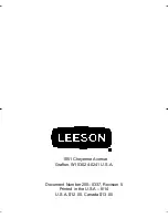 Preview for 44 page of Leeson 175290.00 User Manual