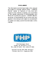 Preview for 76 page of Leeson FHP 175310 User Manual