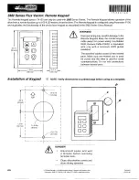 Leeson Flux Vector SM2 NEMA 1 Quick Start Manual preview