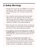 Preview for 3 page of Leeson M1740009.OO User Manual