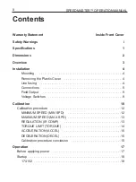 Preview for 5 page of Leeson SPEEDMASTER WASHGUARD 174102 Operation Manual