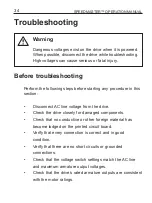 Preview for 41 page of Leeson SPEEDMASTER WASHGUARD 174102 Operation Manual