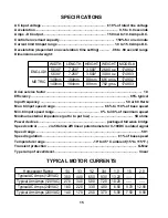 Preview for 16 page of Leeson SPEEDMASTER Instruction Manual