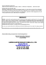 Preview for 10 page of Leetek Guestcall QBTLTK-P1200 Operational Description