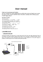 Предварительный просмотр 3 страницы Leetek LTK-1100L User Manual