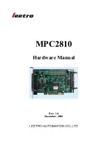 Leetro MPC2810 Hardware Manual preview