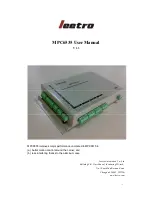 Preview for 1 page of Leetro MPC6535 User Manual