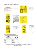 Предварительный просмотр 4 страницы LEFA FM 120 User Manual