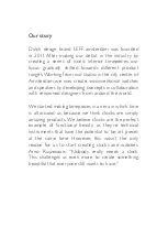 Preview for 2 page of LEFF amsterdam brick Manual And Warranty