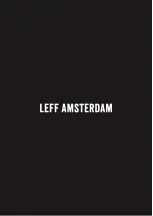 Preview for 1 page of LEFF amsterdam inverse Manual And Warranty