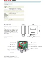 Предварительный просмотр 3 страницы LEFOO LFM110 Series Product Instructions