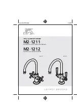 Lefroy Brooks M2-1211 Installation Instructions Manual предпросмотр