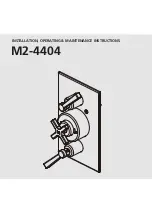 Lefroy Brooks M2-4404 Installation, Operating,  & Maintenance Instructions предпросмотр