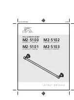 Предварительный просмотр 1 страницы Lefroy Brooks M2-5100 Installation Instructions Manual