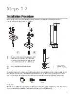 Preview for 3 page of Lefroy Brooks Y1-1022 Installation Instructions