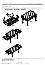 Предварительный просмотр 2 страницы Legacy Classic Furniture 9340-222 Assembly Instruction