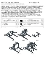 Предварительный просмотр 1 страницы Legacy Classic Furniture WINDSOR CHAIR 0520-945 Assembly Instructions