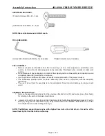 Preview for 3 page of Legacy Classic Kids 481-8900 CRIB SUMMER BREEZE Assembly Instruction Manual