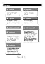 Предварительный просмотр 4 страницы Legacy Heating CDF-WMGB28 Assembly Instructions & User Manual