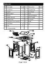 Предварительный просмотр 8 страницы Legacy Heating CDF-WMGB28 Assembly Instructions & User Manual