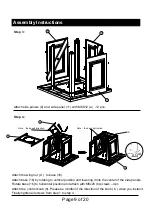 Предварительный просмотр 10 страницы Legacy Heating CDF-WMGB28 Assembly Instructions & User Manual