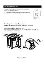 Предварительный просмотр 12 страницы Legacy Heating CDF-WMGB28 Assembly Instructions & User Manual