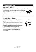 Предварительный просмотр 13 страницы Legacy Heating CDF-WMGB28 Assembly Instructions & User Manual