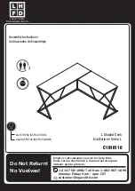 LEGACY HOME C1910110 Assembly Instructions Manual предпросмотр