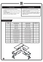 Предварительный просмотр 2 страницы LEGACY HOME C1910110 Assembly Instructions Manual