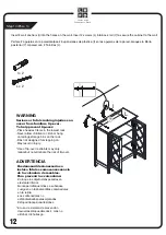 Предварительный просмотр 14 страницы LEGACY HOME C1910144 Assembly Instructions Manual