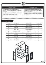 Предварительный просмотр 3 страницы LEGACY HOME C1910162 Assembly Instructions Manual