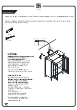 Предварительный просмотр 14 страницы LEGACY HOME C1910162 Assembly Instructions Manual