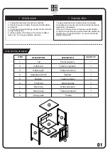 Предварительный просмотр 3 страницы LEGACY HOME C1910164 Assembly Instructions Manual